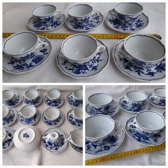 Cibulák rôzne šálky a podšálky aj jednotlivo