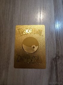Pokémon karta: Pikachu Mega Charizard Y (gold)