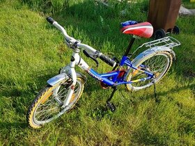 Detský bicykel s nosičom