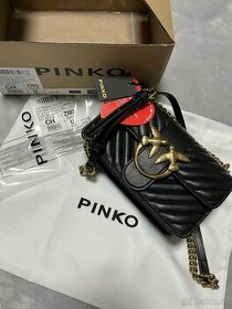 Kožená kabelka PINKO LOVE ONE MINI - 1