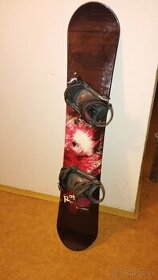 Snowboard + topánky + nohavice - 1