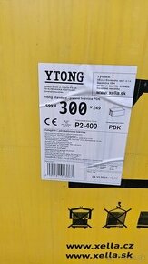 Predám tvárnice YTONG Standard P2-400 PDK (300x249x599 mm)