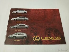 Prospekt Lexus - IS200, GS300, LS430, RX300