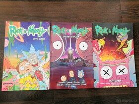Knihy Rick a Morty 1, 2, 3