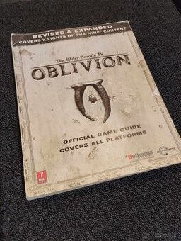 Oblivion kniha s návodmi