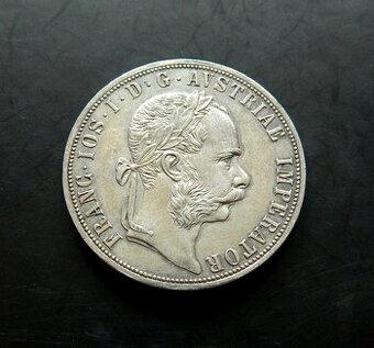 Predám 2 zlatník/florin 1879 František Jozef I.