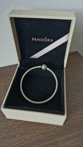 Pandora Moments prepletaný náramok 19cm