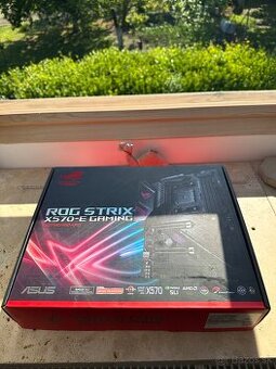 Asus X570-E Rog Strix Gaming + 32GB DDR4 + Príslušenstvo