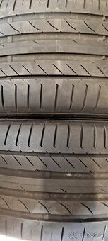 Predám 2ks jazdené letné 235/45r18-94W Continental