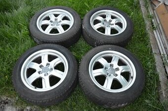Orig. 17" alu disky AUDI so zimn. pn. 225/55 R17
