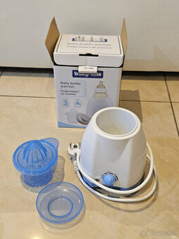 Ohrievač detských fliaš a detskej stravy s príslušenstvom