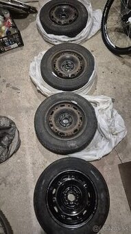 zimné pneumatiky s plechovymi diskami KUMHO 165/70 R14