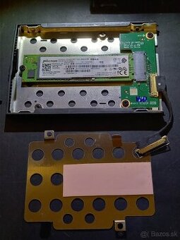 redukcia pre NVMe M2 SSD do 2.5" HDD pozicie