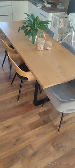 Jedálenský masívny stôl 200x80 - 1