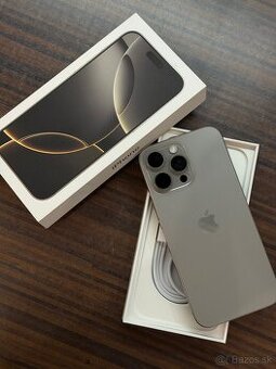 Apple Iphone 16 Pro Max 256GB Prírodný Titán