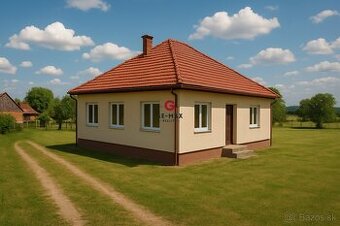 Na predaj rodinný dom s veľkým pozemkom – Nižný Hrušov