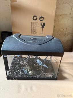Akvarium 25L s LED podsvietením