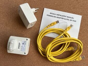 Powerline Glitel GP-7420 - internet cez elektrickú sieť