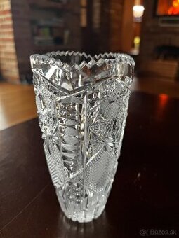 Kryštáľová váza 15 cm