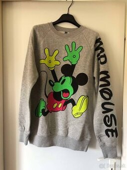 Mikina sivá Mickey Mouse veľ. S