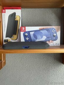 Nintendo Switch LITE Blue + original kryt