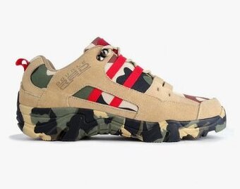 DOUBLE RED Boots Red Hero Soldier Edition Green/sand