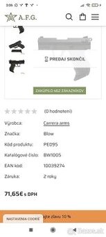 Plinova zbraň Blow tr 34