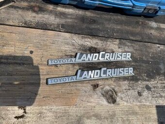 Napis Toyota landcruiser LJ KZJ HZJ BJ