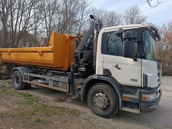 Predám hakový nosič Scania.