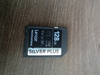 Predám ako novú kartu SD XC 128 GB Lexar Professional