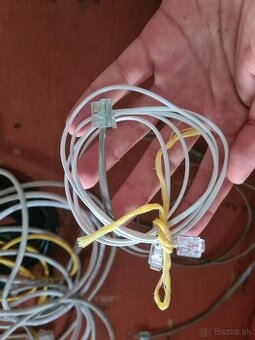 Sietové kable na modem a router