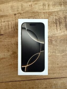 Apple iPhone 16 Pro 256GB Natural Titanium, Nový ‼️