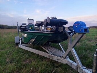 Predám rybársky čln so závesným motorom Honda BF30HP