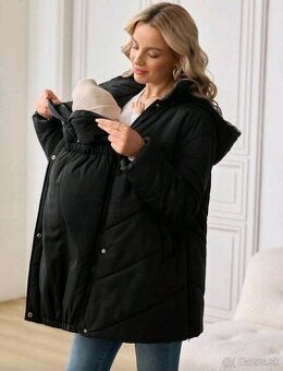 Zimná nosiaca/tehotenská bunda