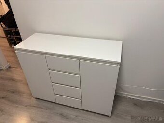 Rezervované - Komoda biela