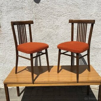 Retro stolicky TON 2ks vidiecke Vintage