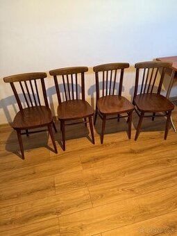 Predám 4 kusi retro stoličiek