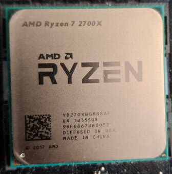 Predám AMD Ryzen 7 2700X + Wraith Prism Cooler