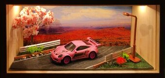 Hotwheels diorama porsche 911 GT3