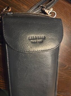 Kožená peňaženka s púzdrom na mobil zn.Lara Bags