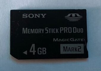 Memory Stick Pro Duo - 4GB (PSP)