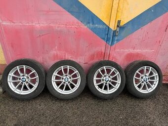 Hliníkové disky BMW + Pneu 5x120 7J x 16H2 ET 40