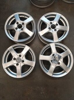 Alu 4 x 100 14' + letné pneu.