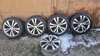 Predám elektróny spolu s pneu 5x112 R18 pneu 225/45