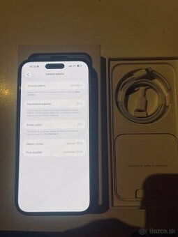 Iphone 15 Pri Max 256gb Biely