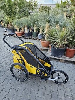 Predám cyklovozík Thule Chariot Sport 1 Spectra Yellow