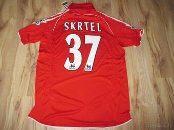 Futbalový dres Liverpool FC Škrteľ 2007/2008 L