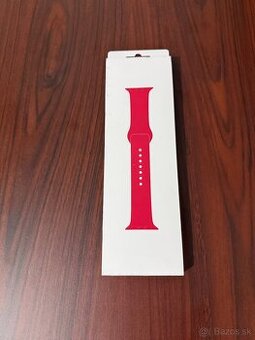 Apple watch Sport Band 45mm náramok-PRODUCT RED-ZNÍŽENÁ CENA