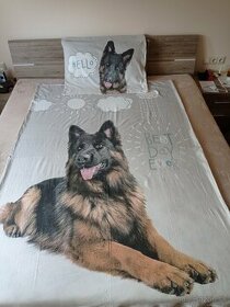 Obliečky na posteľ Pes obojstranné