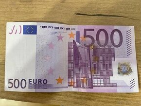 Predám 5ks 500€ bankoviek